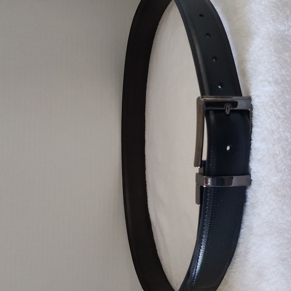 Swiss Gear | Men's Reversible Belt Black Brown Sliver Gunmetal Hardware XL - Picture 1 of 6